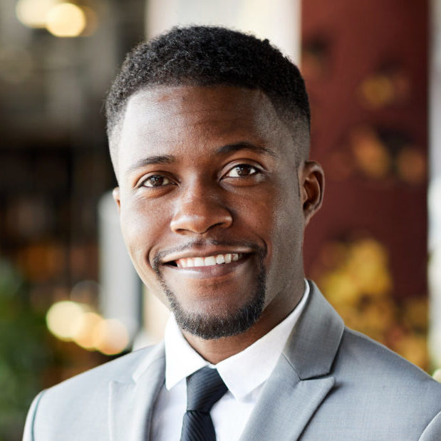 Conference Speaker giving a presentation